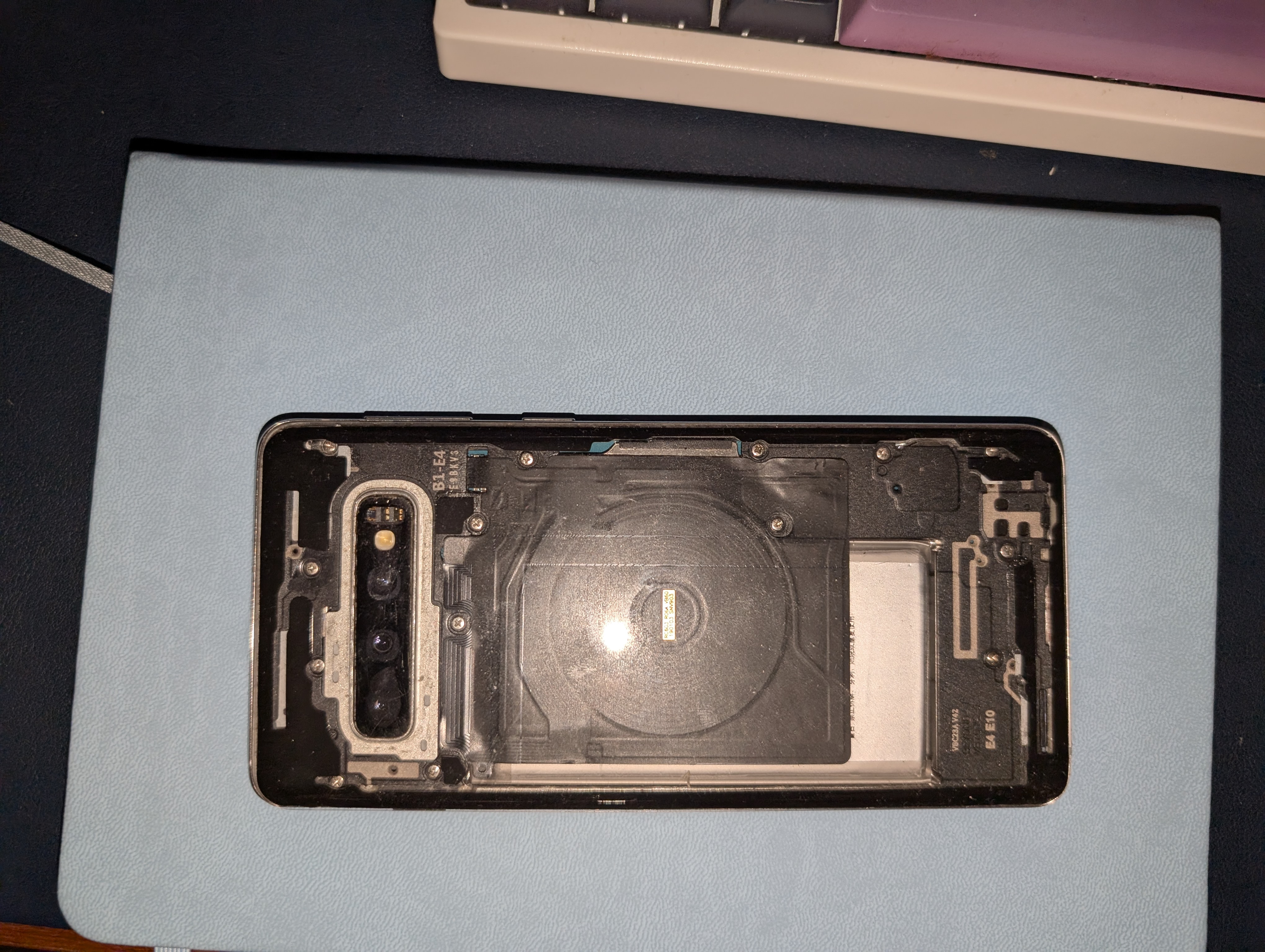 picture of repaired phone